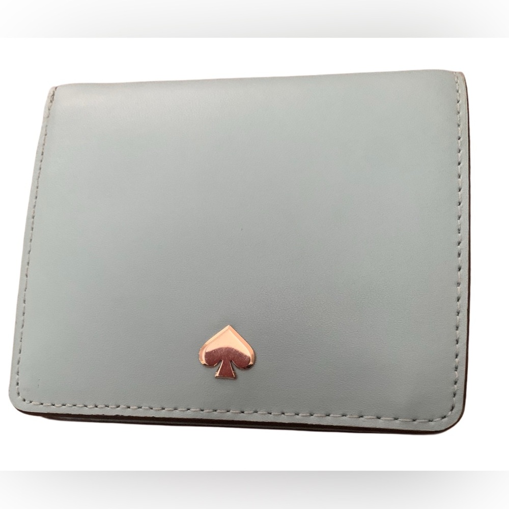 Kate Spade Baby Blue Leather Wallet. Great Condition. One Owner.
